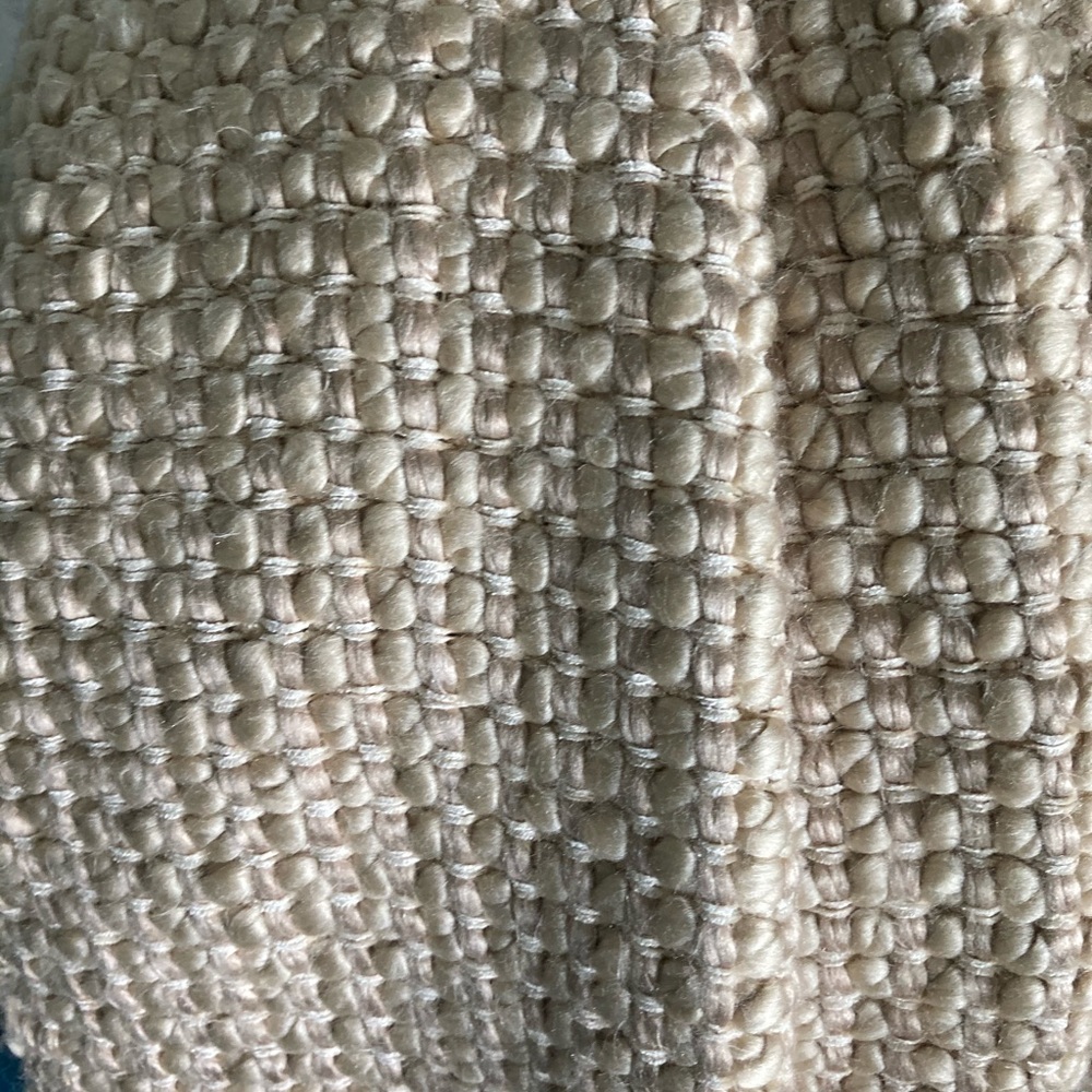 Crate and barrel Landyn Sesame throw - Picture 3 of 6